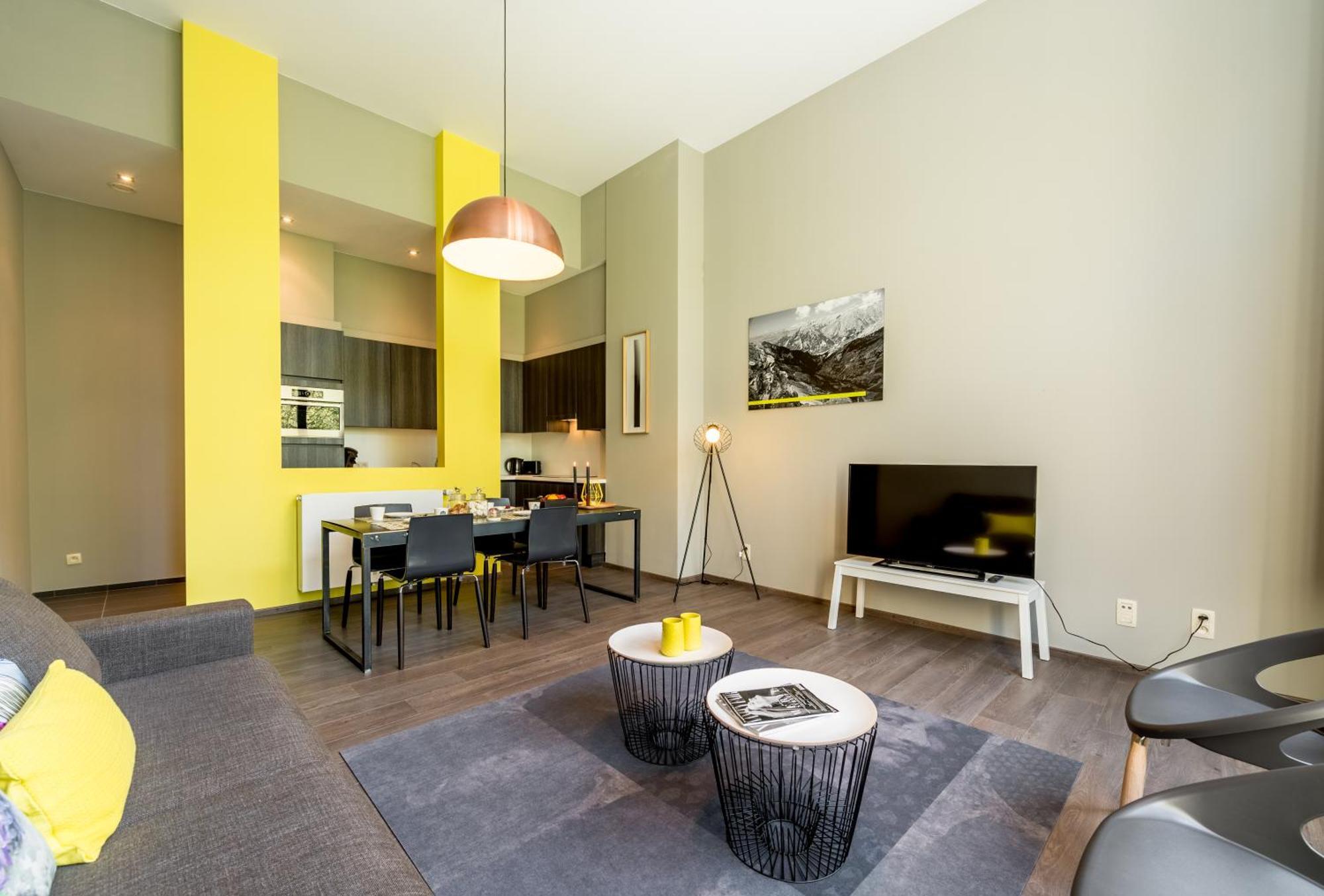 Ferienwohnung Smartflats - Berlaymont Brüssel Zimmer foto